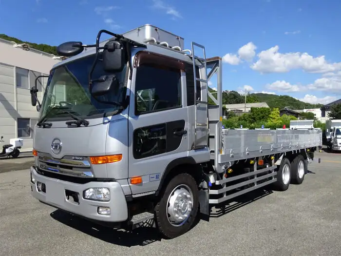 日産UD コンドル 中型/増トン 平ボディ 床鉄板 アルミブロック の中古トラック【車両No.154347】