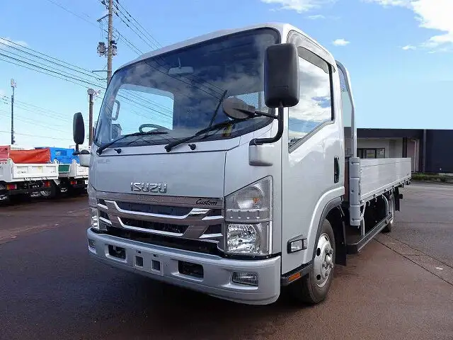 いすゞ エルフ 小型 平ボディ アルミブロック カスタム の中古トラック【車両No.154329】