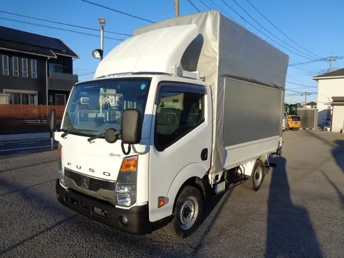 三菱 キャンター 小型 平ボディ 幌 TKG-BSZ5F24 の中古トラック【車両No.154240】