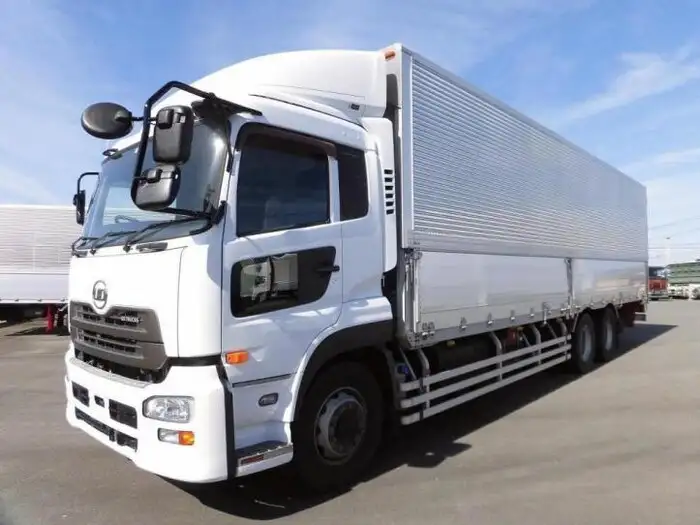 日産UD クオン 大型 ウイング 床鉄板 エアサス の中古トラック【車両No.154369】