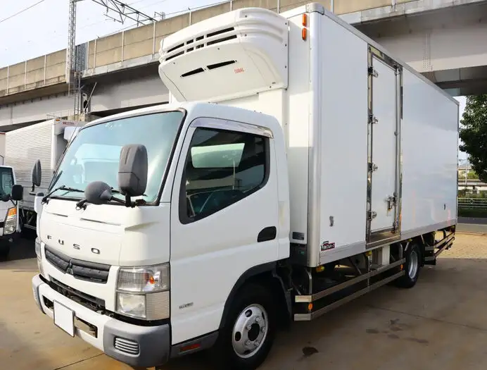 三菱 キャンター 小型 冷凍冷蔵 低温 パワーゲート の中古トラック【車両No.154405】