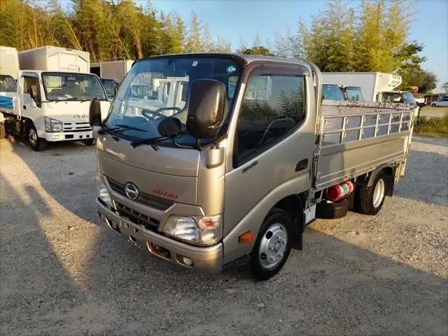 日野 デュトロ 小型 平ボディ パワーゲート 床鉄板 の中古トラック【車両No.154493】