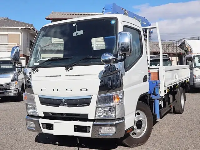 三菱 キャンター 小型 クレーン付 4段 ラジコン の中古トラック【車両No.154535】