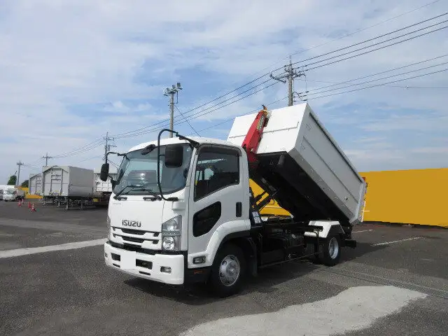いすゞ フォワード 中型/増トン アームロール コンテナ付き ツインホイスト の中古トラック【車両No.154585】