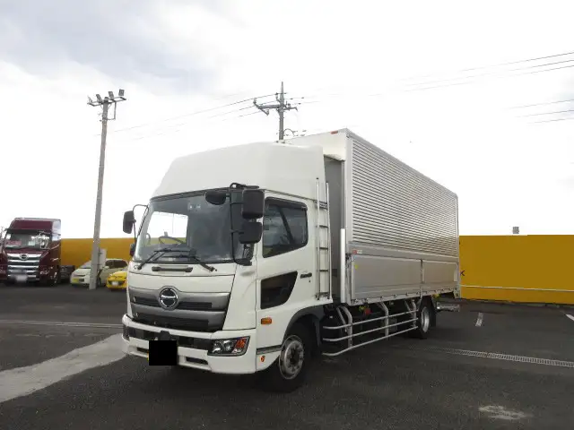 日野 レンジャー 中型/増トン ウイング パワーゲート エアサス の中古トラック【車両No.154584】