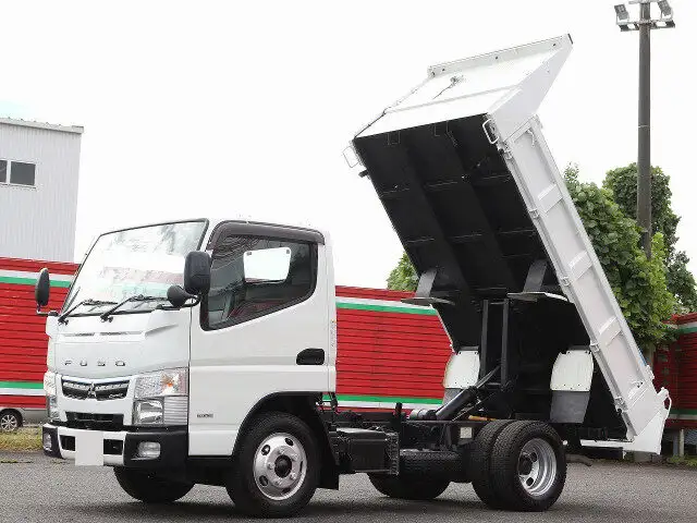 三菱 キャンター 小型 ダンプ 強化 コボレーン の中古トラック【車両No.154354】