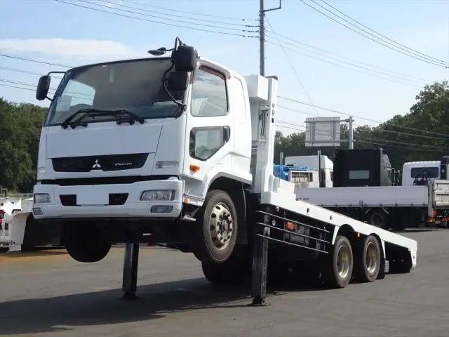 三菱 ファイター 中型/増トン 車両重機運搬 ラジコン ベッド の中古トラック【車両No.154527】