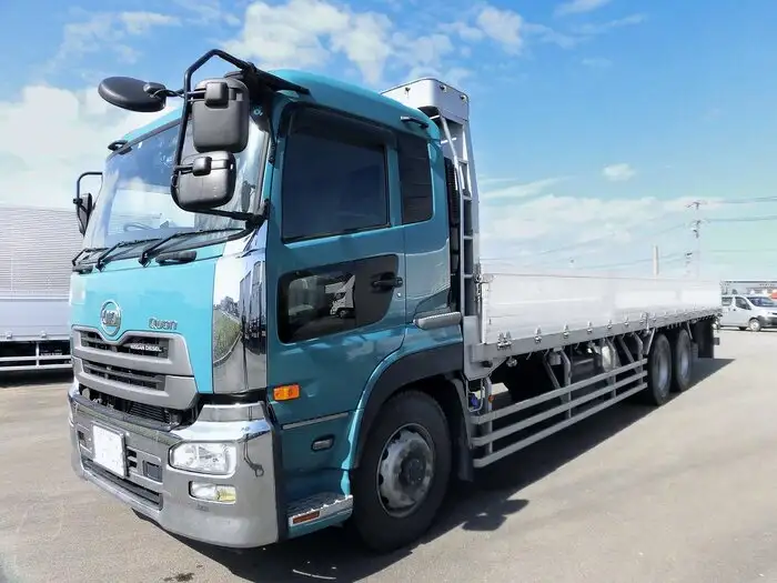 日産UD クオン 大型 平ボディ アルミブロック エアサス の中古トラック【車両No.154688】