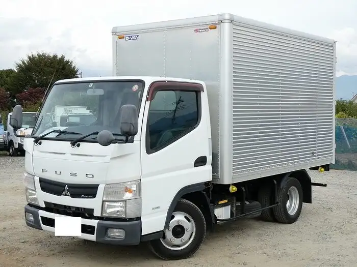 三菱 キャンター 小型 アルミバン TKG-FBA20 H27 の中古トラック【車両No.154706】
