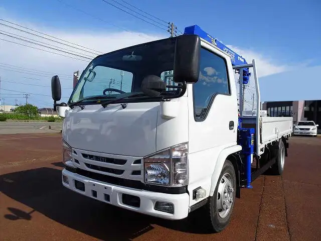 いすゞ エルフ 小型 クレーン付 4段 ラジコン の中古トラック【車両No.154670】