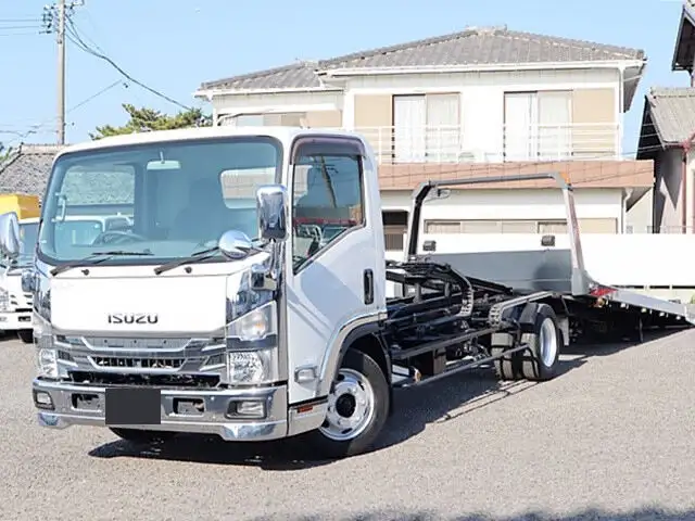 いすゞ エルフ 小型 車両重機運搬 ラジコン ウインチ の中古トラック【車両No.154739】