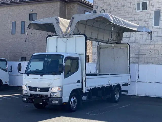 日産 アトラス 小型 ウイング 幌ウイング TRG-FEA2W の中古トラック【車両No.154748】