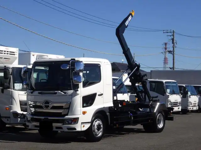 日野 レンジャー 中型/増トン アームロール ツインホイスト ベッド の中古トラック【車両No.154788】
