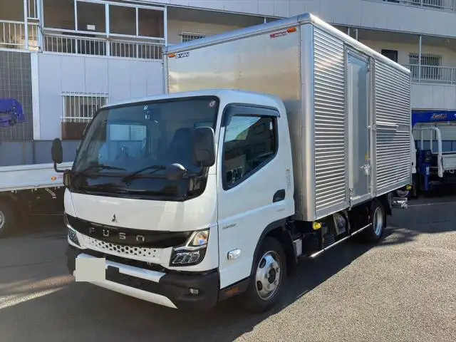 三菱 キャンター 小型 アルミバン パワーゲート サイドドア の中古トラック【車両No.154781】