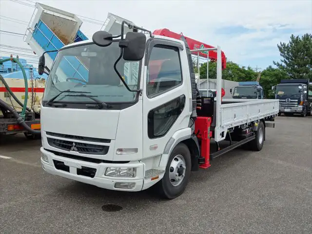 三菱 ファイター 中型/増トン クレーン付 4段 ラジコン の中古トラック【車両No.154835】