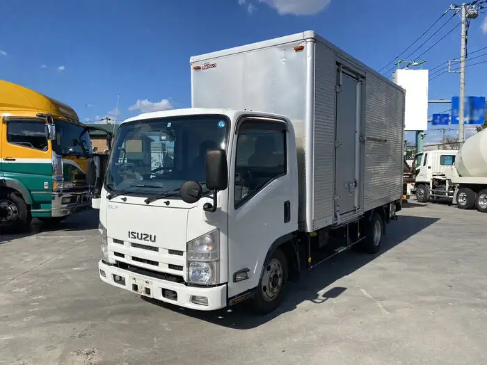 いすゞ エルフ 小型 アルミバン パワーゲート サイドドア の中古トラック【車両No.154826】