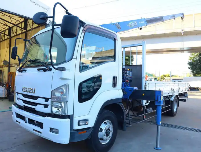 いすゞ フォワード 中型/増トン クレーン付 4段 ラジコン の中古トラック【車両No.154951】