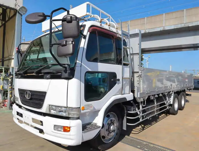 日産UD コンドル 中型/増トン 平ボディ 床鉄板 アルミブロック の中古トラック【車両No.154923】