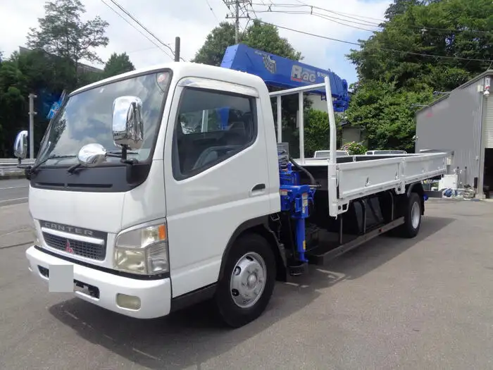 三菱 キャンター 小型 クレーン付 5段 ラジコン の中古トラック【車両No.155020】