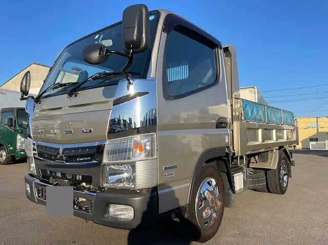 三菱 キャンター 小型 ダンプ 強化 コボレーン の中古トラック【車両No.154992】