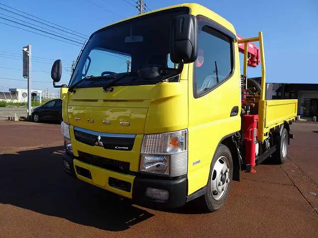 三菱 キャンター 小型 クレーン付 4段 ラジコン の中古トラック【車両No.155065】