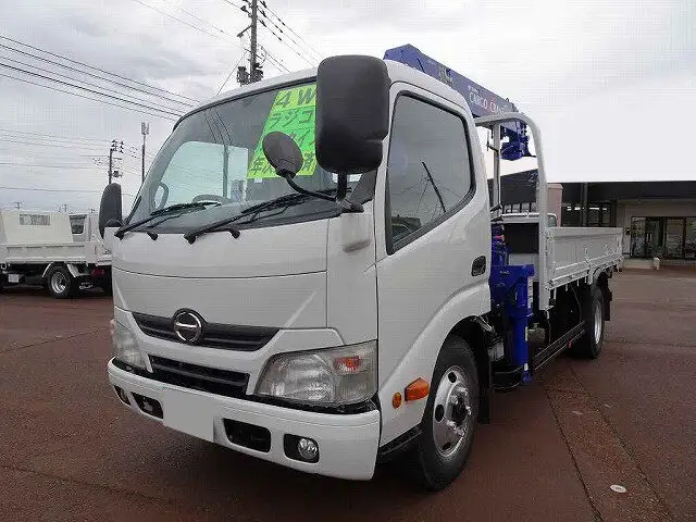 日野 デュトロ 小型 クレーン付 4段 ラジコン の中古トラック【車両No.155067】