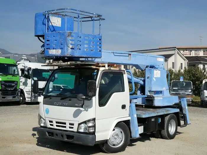 いすゞ エルフ 小型 高所・建柱車 高所作業車 PB-NKR81N の中古トラック【車両No.155087】