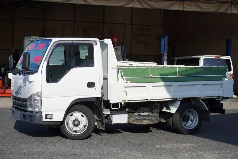 いすゞ エルフ 小型 ダンプ 強化 コボレーン の中古トラック【車両No.155107】