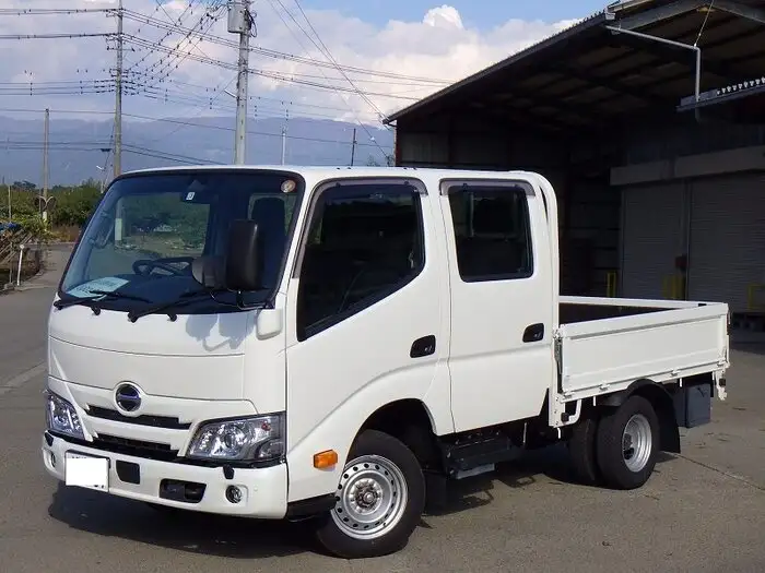 日野 デュトロ 小型 平ボディ Wキャブ 2DG-GDY281M の中古トラック【車両No.155096】