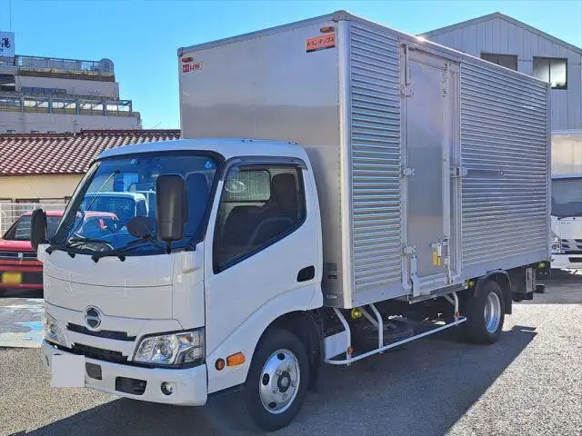日野 デュトロ 小型 アルミバン パワーゲート サイドドア の中古トラック【車両No.155183】