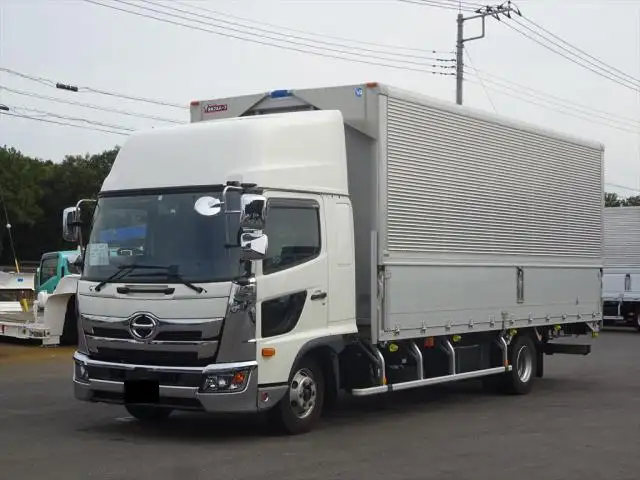 日野 レンジャー 中型/増トン ウイング エアサス ベッド の中古トラック【車両No.155193】