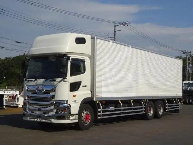 日野 プロフィア 大型 アルミバン エアサス 床鉄板 の中古トラック【車両No.155182】