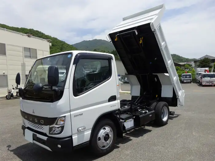 三菱 キャンター 小型 ダンプ ローダー 2RG-FBA60 の中古トラック【車両No.155233】