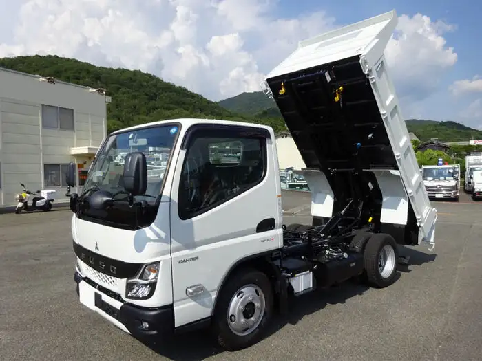 三菱 キャンター 小型 ダンプ ローダー 2RG-FBA60 の中古トラック【車両No.155238】