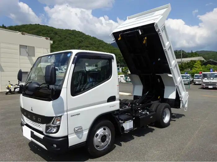 三菱 キャンター 小型 ダンプ ローダー 2RG-FBA60 の中古トラック【車両No.155241】