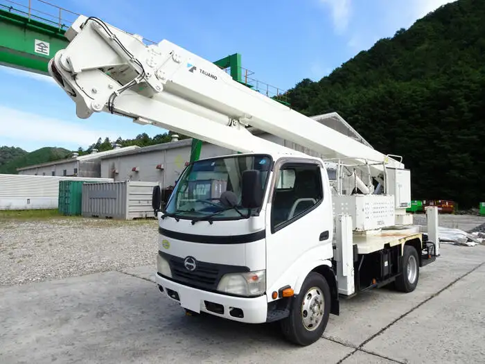 日野 デュトロ 小型 高所・建柱車 高所作業車 BDG-XZU334M の中古トラック【車両No.155232】