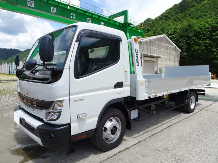 三菱 キャンター 小型 車両重機運搬 ラジコン ウインチ の中古トラック【車両No.155466】