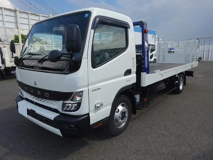 三菱 キャンター 小型 車両重機運搬 ラジコン ウインチ の中古トラック【車両No.155474】