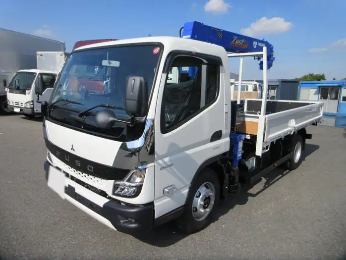 三菱 キャンター 小型 クレーン付 4段 ラジコン の中古トラック【車両No.155314】