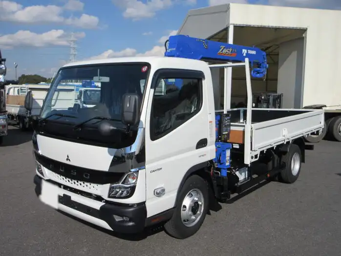 三菱 キャンター 小型 クレーン付 4段 ラジコン の中古トラック【車両No.155313】