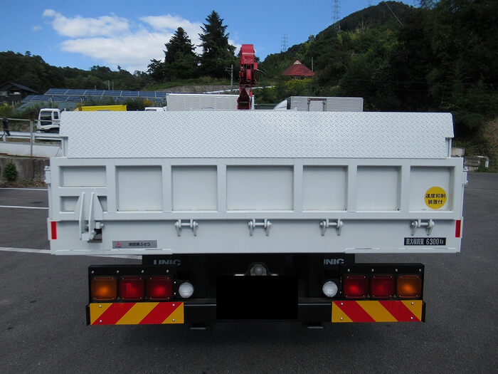 三菱 ファイター 中型/増トン 車両重機運搬 4段クレーン ラジコン｜画像3
