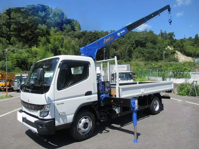 三菱 キャンター 小型 クレーン付 4段 ラジコン の中古トラック【車両No.155514】