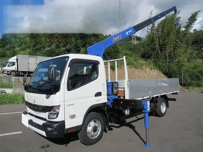 三菱 キャンター 小型 クレーン付 アルミブロック 4段 の中古トラック【車両No.155516】