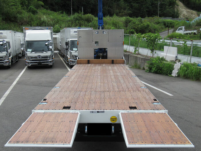 三菱 スーパーグレート 大型 車両重機運搬 4段クレーン ラジコン｜画像5
