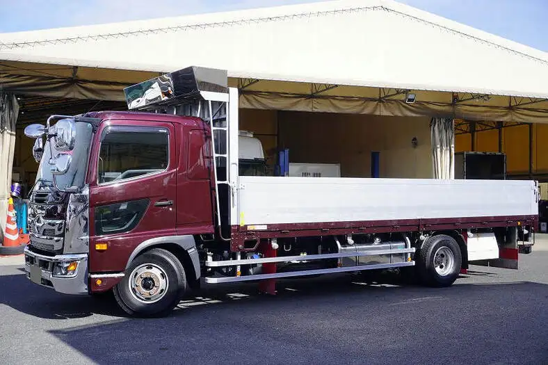 日野 レンジャー 中型/増トン 平ボディ アルミブロック エアサス の中古トラック【車両No.155596】