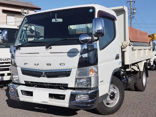三菱 キャンター 小型 ダンプ 強化 コボレーン の中古トラック【車両No.155555】