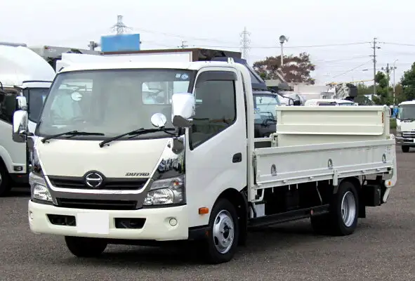 日野 デュトロ 小型 平ボディ パワーゲート 床鉄板 の中古トラック【車両No.155683】