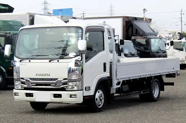 いすゞ エルフ 小型 平ボディ アルミブロック TRG-NNR85AR の中古トラック【車両No.155680】
