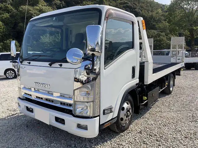 いすゞ エルフ 小型 車両重機運搬 ラジコン ウインチ の中古トラック【車両No.155670】