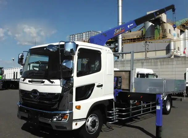 日野 レンジャー 中型/増トン クレーン付 アルミブロック 4段 の中古トラック【車両No.155638】